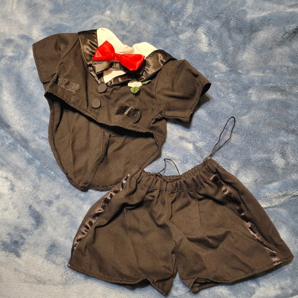 Build A Bear Groom Tuxedo Outfit - BAB Tuxedo